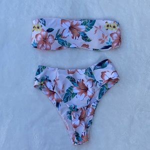 ZAFUL Hibiscus Bandeau Bikini